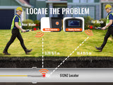 SucceBuy Sewer Camera with 512Hz Locator IP68 9" Pipeline Inspection Camera w/DVR Function w/12 Adjustable LED and 16 GB SD Card