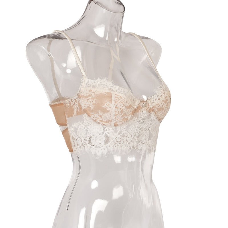 Vintage Lace Backless Camisole - THEFASHIONFEVER