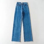 Straight High Waist Baggy Denim Jeans - THEFASHIONFEVER