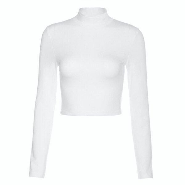 Sexy Hollow Out Backless Long Sleeve Tops - THEFASHIONFEVER